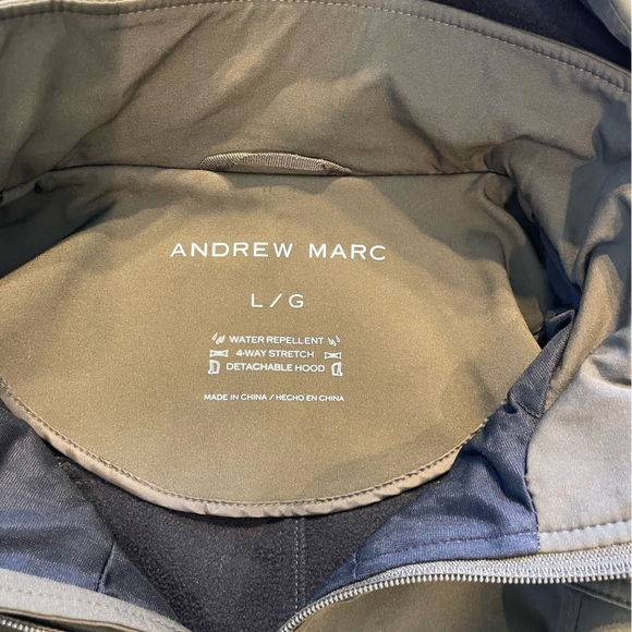 Andrew Marc size large dark olive colored - Picture 3 of 9